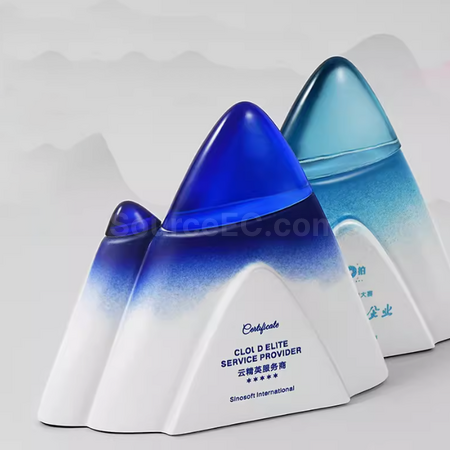 创意水晶陶瓷奖座