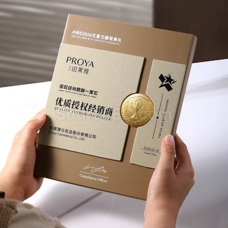 礼品订购皮革金属奖牌广告