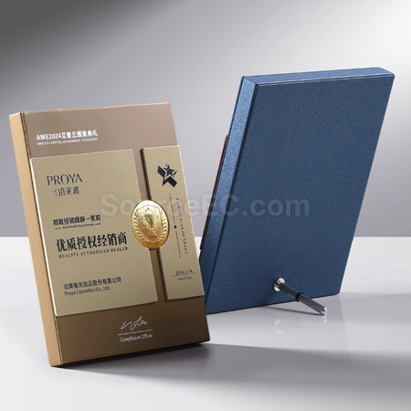 礼品订购皮革金属奖牌广告