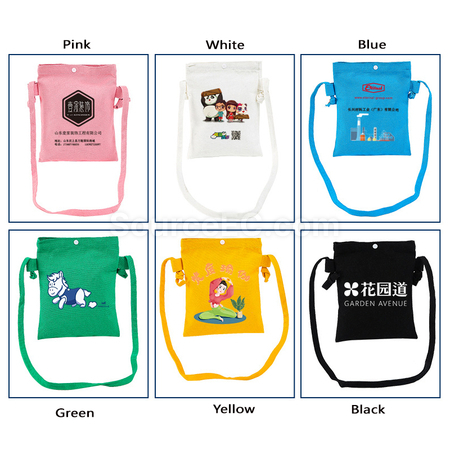 礼品订购简约帆布袋单肩袋广告