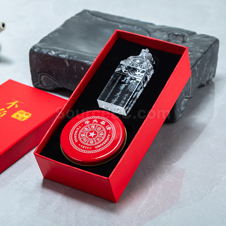 礼品订购琉璃印章广告