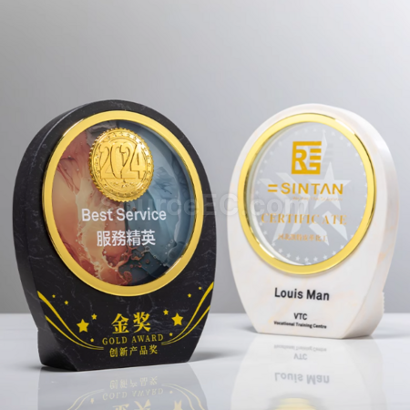 大理石水晶奖座