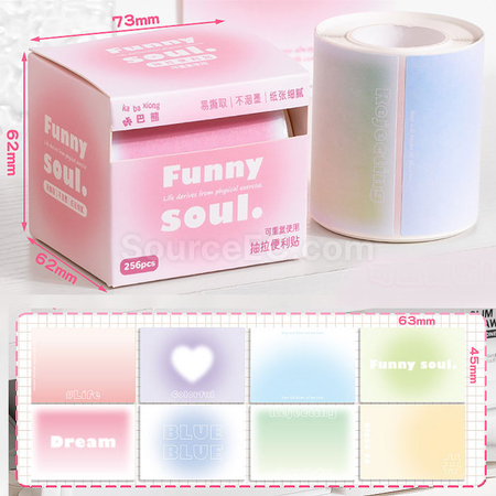 礼品订购大理石纹便利贴广告