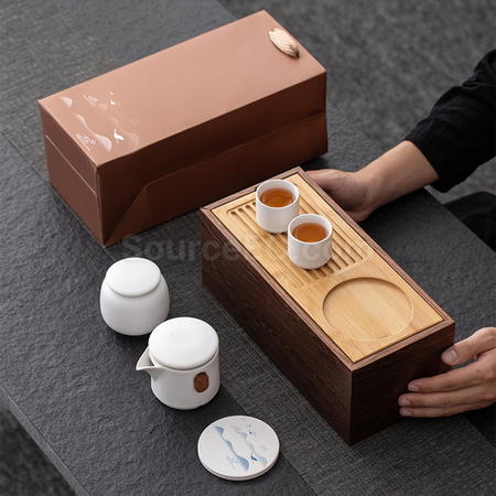 礼品订购旅行茶具套裝广告