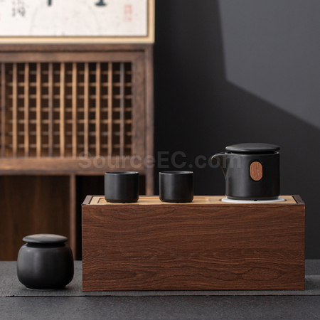 礼品订购旅行茶具套裝广告