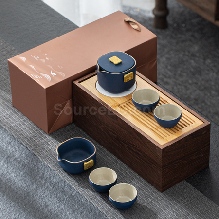 礼品订购旅行茶具套裝广告