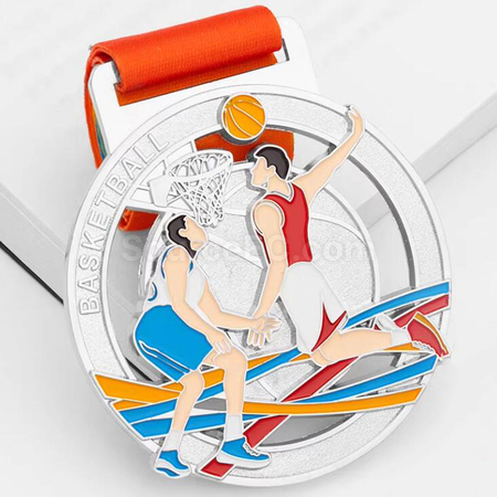 礼品订购篮球金属奖牌广告