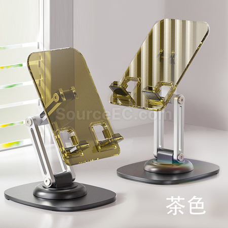 礼品订购旋转透明手机平板支架广告