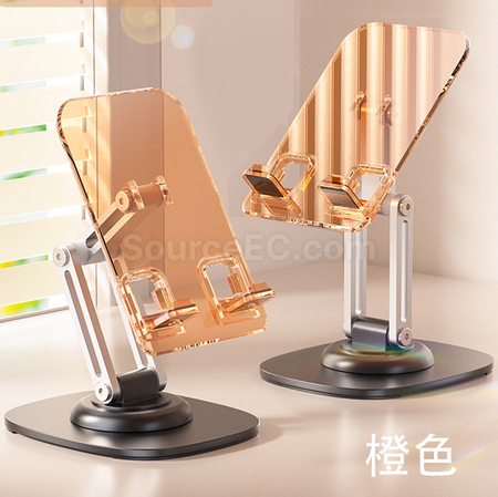 礼品订购旋转透明手机平板支架广告