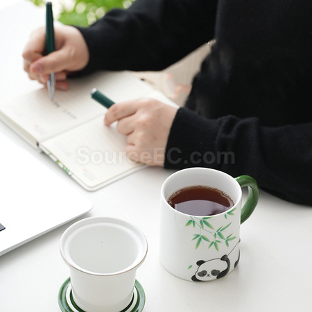礼品订购签字笔+陶瓷杯+笔记本套装广告