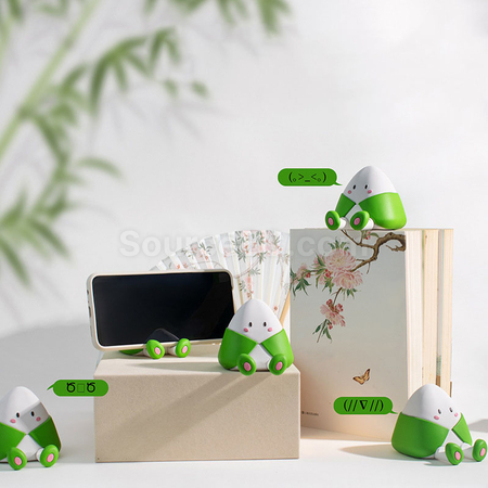 礼品订购粽子手机支架广告