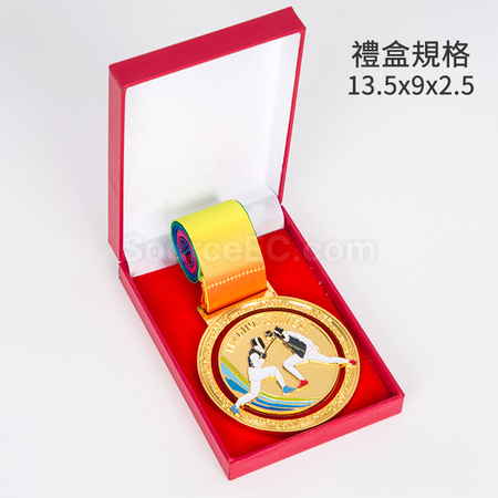 礼品订购击剑奖牌广告