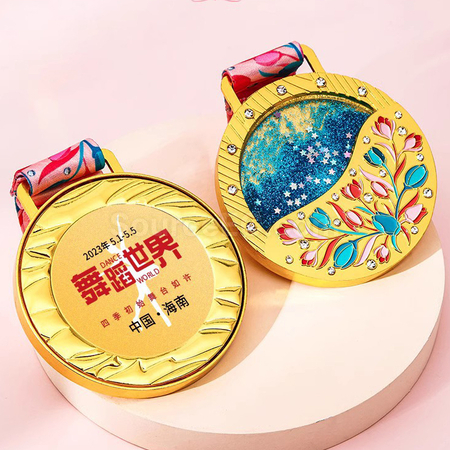 礼品订购繁花奖牌广告