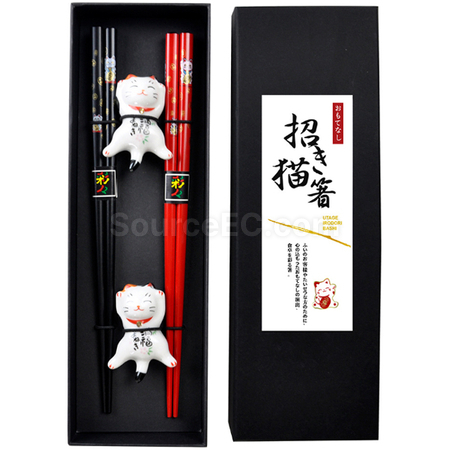 礼品订购筷子礼盒套装广告