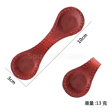 礼品订购真皮磁吸书签广告
