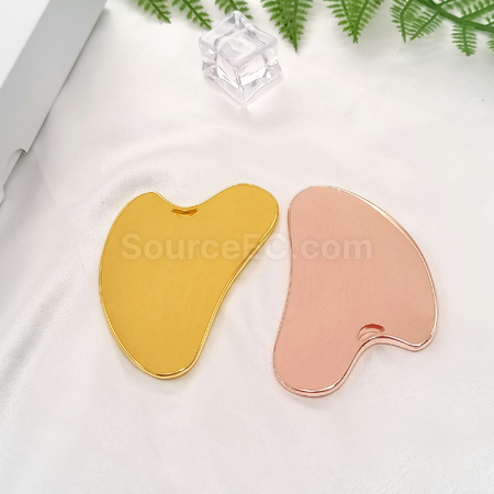 礼品订购不锈钢按摩脸刮痧板片广告