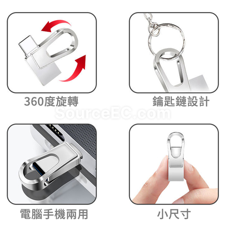 礼品订购TYPE-C安卓手机电脑两用U盘广告