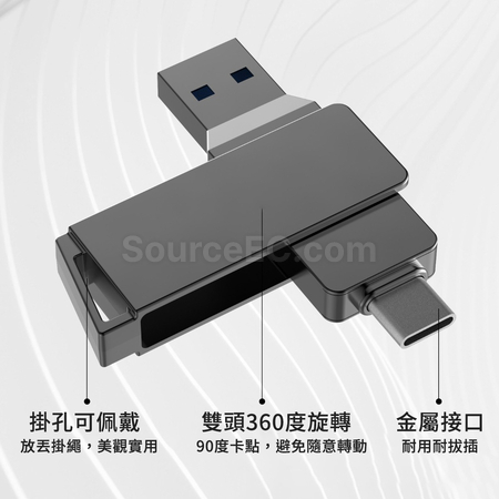 礼品订购TYPE-C安卓手机电脑两用U盘广告