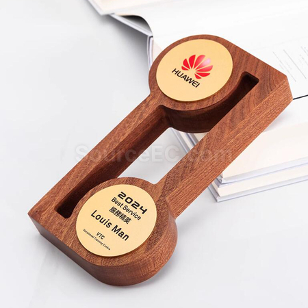 礼品订购木奖牌广告