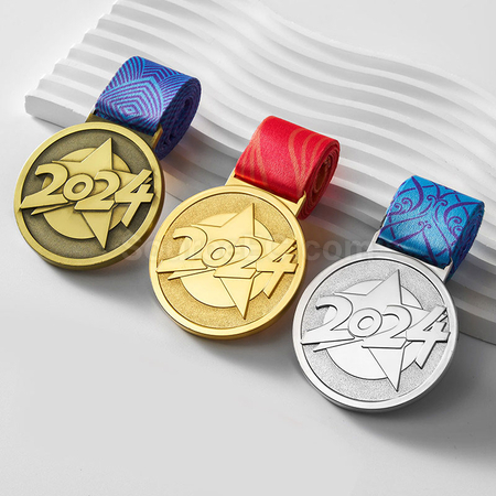礼品订购2024金属奖牌广告