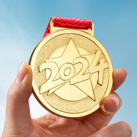 礼品订购2024金属奖牌广告