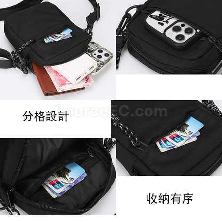 礼品订购休闲斜挎包广告