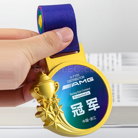 礼品订购运动金属奖牌广告