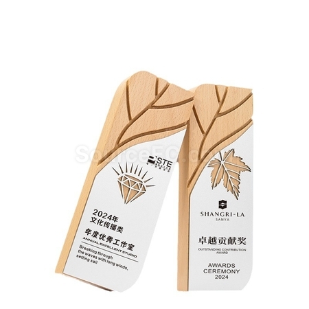 礼品订购木奖座广告