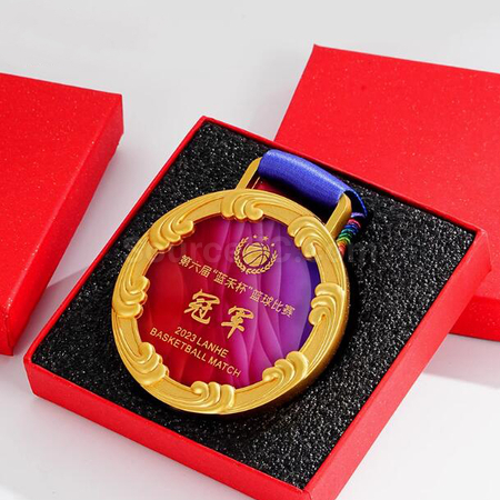 礼品订购海浪金属奖牌广告