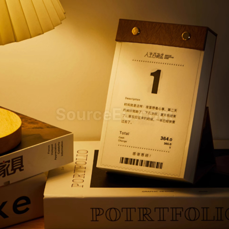 礼品订购手撕日历广告