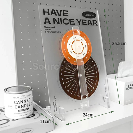 礼品订购时间唱片月历广告