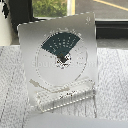 礼品订购时间唱片月历广告