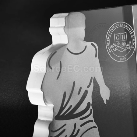 礼品订购足球比赛冠军獎座广告