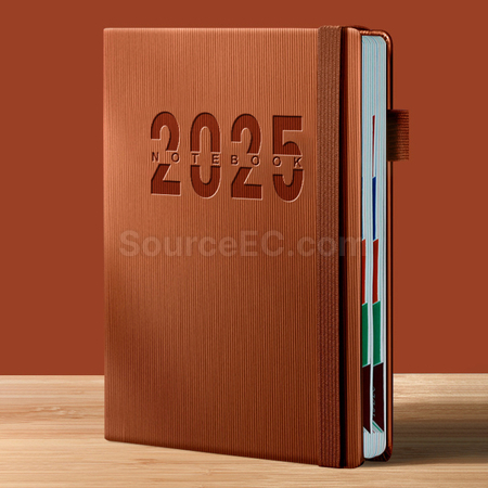 礼品订购2025年新款日程本日志广告