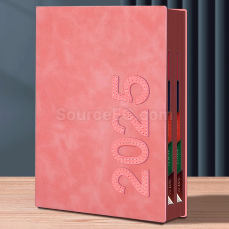 礼品订购2025年新款日程本日志广告