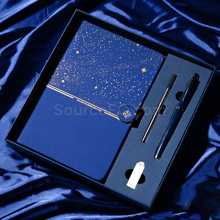 礼品订购星空笔记本广告