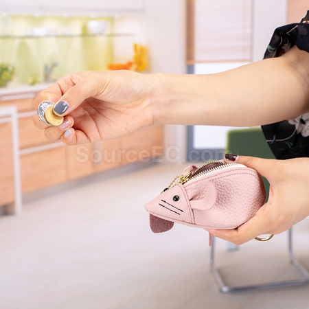 礼品订购可爱零钱包广告