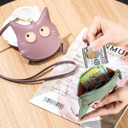 礼品订购可爱零钱包广告