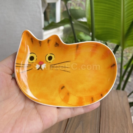 礼品订购猫咪豉油碟广告