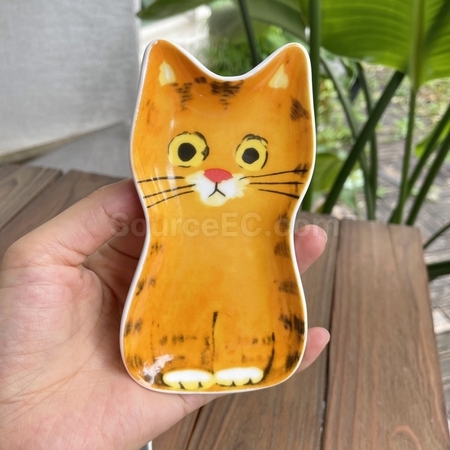 礼品订购猫咪豉油碟广告