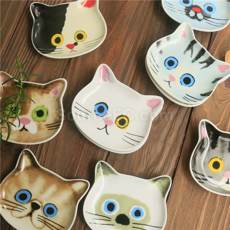 礼品订购猫咪豉油碟广告