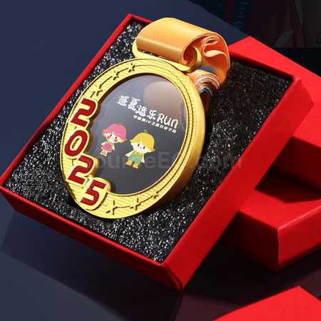 礼品订购2025金属奖牌广告