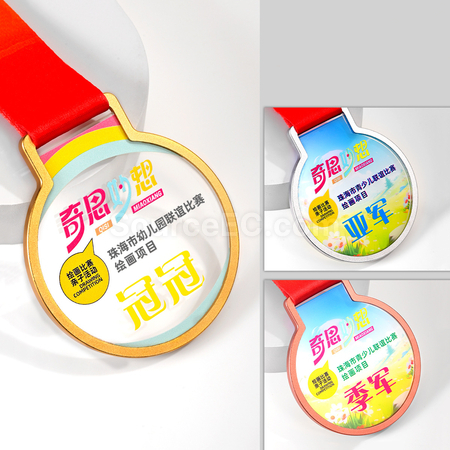礼品订购金属奖牌广告