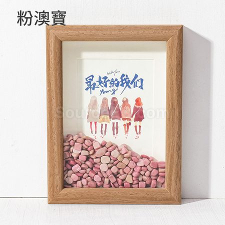 礼品订购创意玉石水晶相框广告