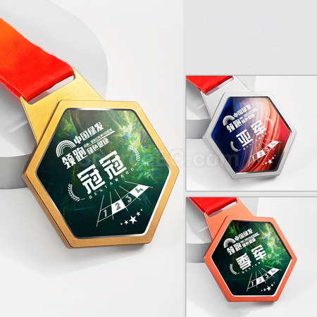 礼品订购金属奖牌广告