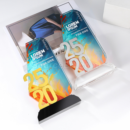 礼品订购2025水晶奖座广告