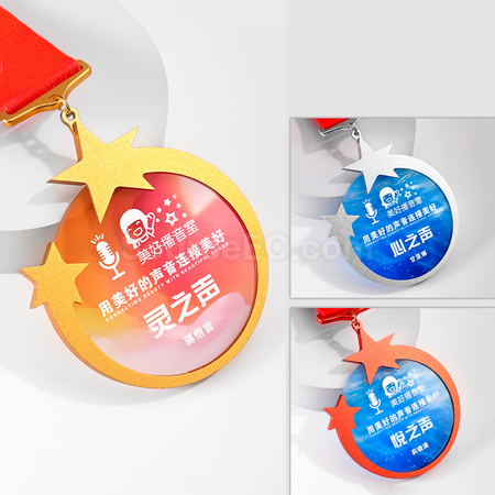 礼品订购金属奖牌广告