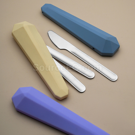 礼品订购便携不锈钢餐具广告
