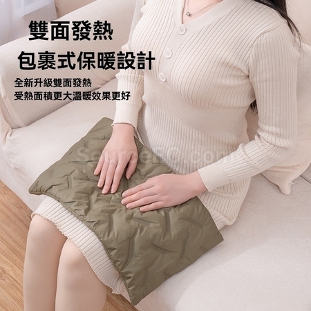 礼品订购羽绒棉暖手袋广告