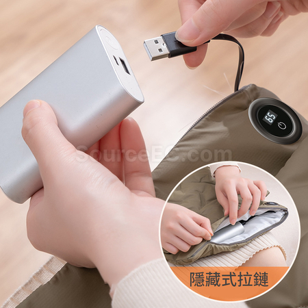 礼品订购羽绒棉暖手袋广告
